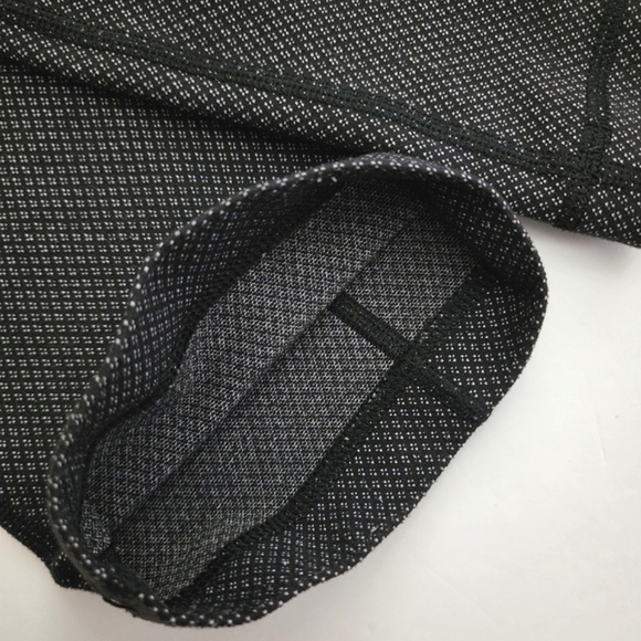 Lululemon Skinny Groove Leggings Pants Diamond Dot Black White Stretch Size  8 - Picture 8 of 15